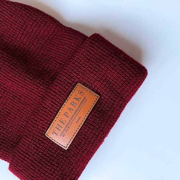 Red Women's Beanie - Picture 4 of 4